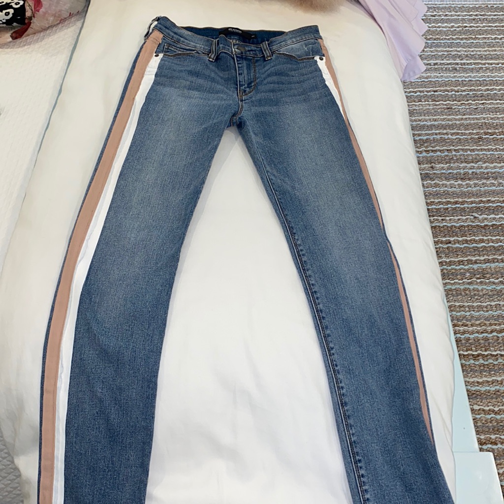 Hudson Jeans With Stripe Down The Side